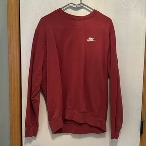 Nike crewneck pullover. Men Large. Worn